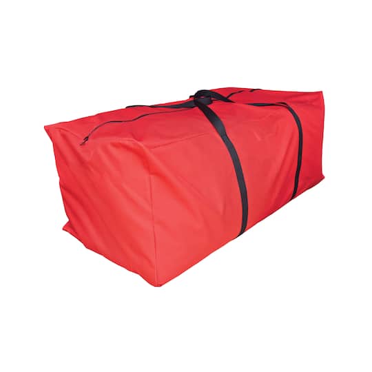 Large Red Christmas Holiday Storage Bag By Northlight in Red/Black | 21.75" x 40" x 24" | Michaels®